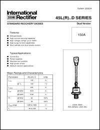 Click here to download 45LF160D Datasheet