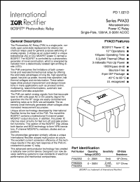 Click here to download PVA3324 Datasheet