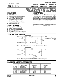 Click here to download IRU1205CL Datasheet