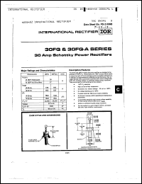 Click here to download 30FQ045 Datasheet