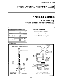 Click here to download 1N4047 Datasheet