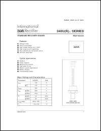 Click here to download 240UR120D Datasheet
