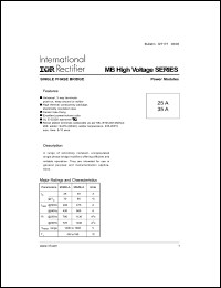 Click here to download 26MB160 Datasheet