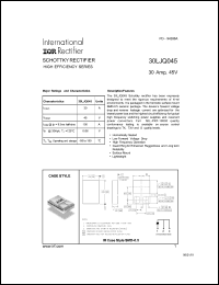 Click here to download 30LJQ045 Datasheet