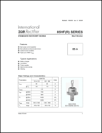 Click here to download 85HFR120 Datasheet