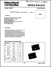 Click here to download B40C120 Datasheet