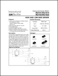 Click here to download IR2102S Datasheet