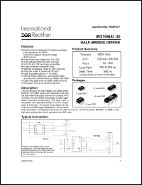 Click here to download IR21094S Datasheet