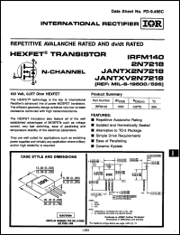 Click here to download 2N7218 Datasheet