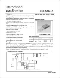 Click here to download IRISG5624A Datasheet