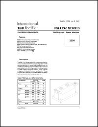 Click here to download IRKJL240-20S30 Datasheet