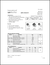 Click here to download IRL3713L Datasheet