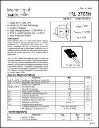 Click here to download IRLI3705N Datasheet