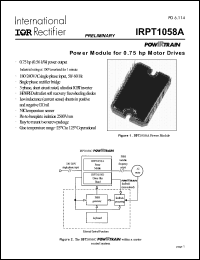 Click here to download IRPT1058C Datasheet