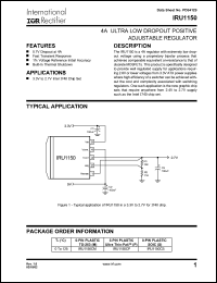 Click here to download IRU1150CM Datasheet