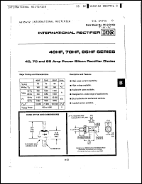 Click here to download 70HA140 Datasheet