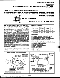 Click here to download IRHM8360D Datasheet