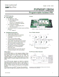 Click here to download PIIPM50F12A004 Datasheet