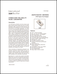 Click here to download AHP2805DXHB Datasheet