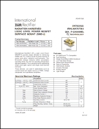 Click here to download IRHLNA793064 Datasheet