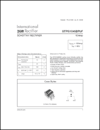 Click here to download STPS1045BTRLPBF Datasheet