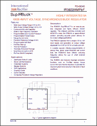 Click here to download IR3822AMPBF_1 Datasheet