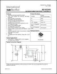 Click here to download IR11672ASPBF Datasheet