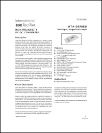 Click here to download HTA20003R3D Datasheet