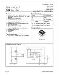 Click here to download IR1168S Datasheet