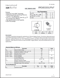 Click here to download IRG6I330UPBF Datasheet