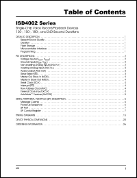 Click here to download ISD4002-150S Datasheet
