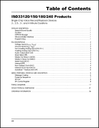 Click here to download ISD33120E Datasheet