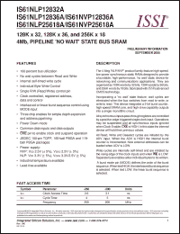 Click here to download IS61NVP25618A-200B3I Datasheet