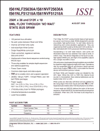 Click here to download IS61NVF51218A-7.5B3 Datasheet