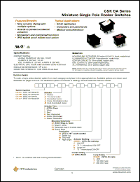 Click here to download DA101J12S215QF Datasheet