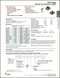 Click here to download KSC123J50SHLFS Datasheet