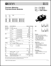 Click here to download MCD312-18IO1 Datasheet