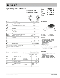 Click here to download IXGQ20N120BD1 Datasheet