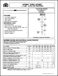 Click here to download UF4002 Datasheet