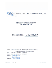 Click here to download GB240128ASGAANDB-V02 Datasheet