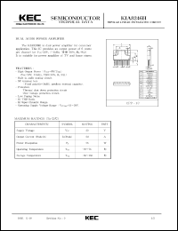 Click here to download KIA8246H Datasheet