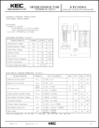 Click here to download KTC3198A Datasheet