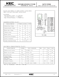 Click here to download KTC3206 Datasheet