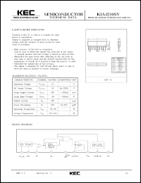 Click here to download KIA4210SV Datasheet