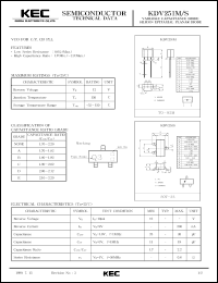 Click here to download KDV251BS Datasheet