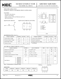 Click here to download KRC863U Datasheet