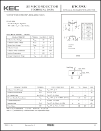 Click here to download KTC3790UN Datasheet