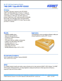 Click here to download T492D156K025BC4251 Datasheet