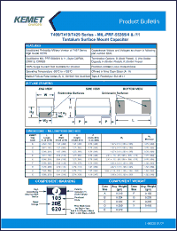 Click here to download T409D105K020MB4251 Datasheet