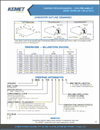 Click here to download C0805A241K1GAC Datasheet